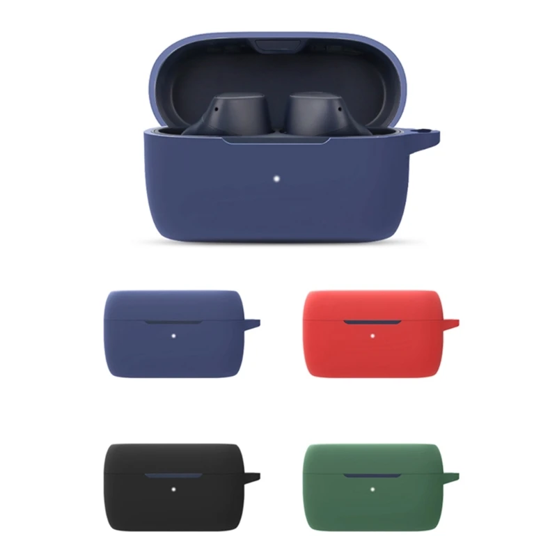 متوافق مع سماعة Jabra-Elite 3 غطاء حماية قابل للغسل وخفيف الوزن للحافظة سيليكون مقاوم للصدمات ومقاوم للماء l