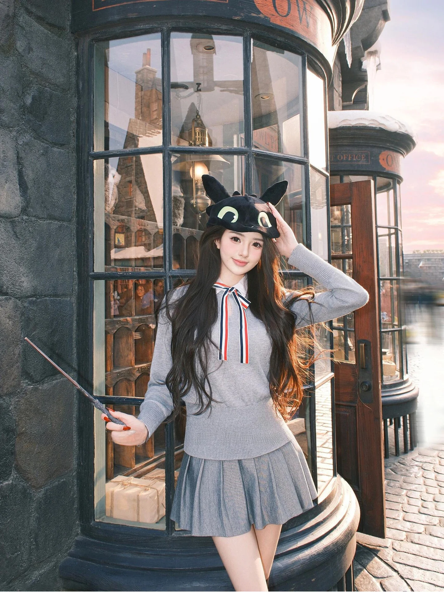 

ARRERISI Women's Knitted Wool Sweater Belted Long Sve round Ne Knot Slimming Faion Luxury Sle Online Exclu...