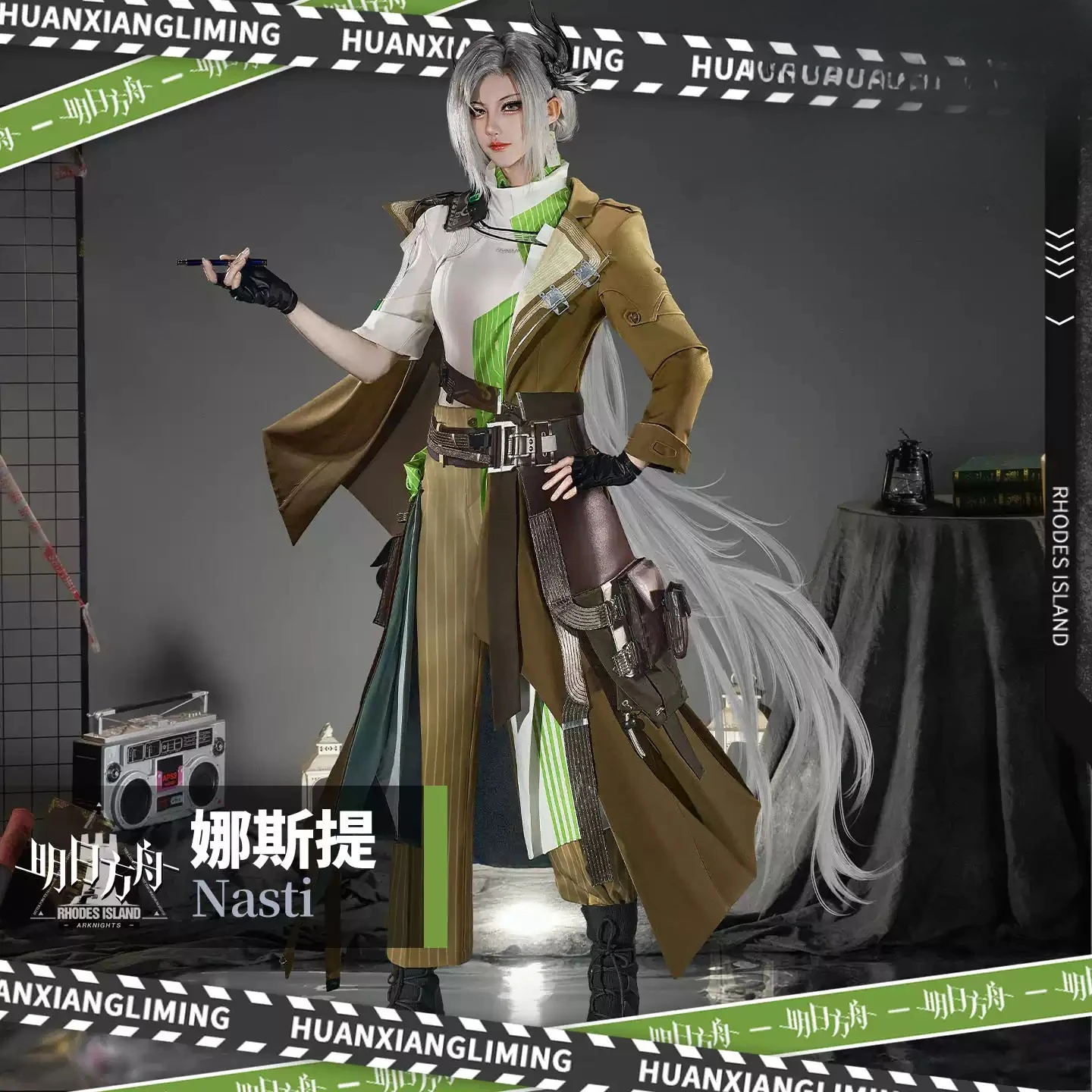 

2026 Newly Game Arknights Nasti Cosplay costume Halloween Christmas Role Playing Party Comic Exhibition Size S-XL