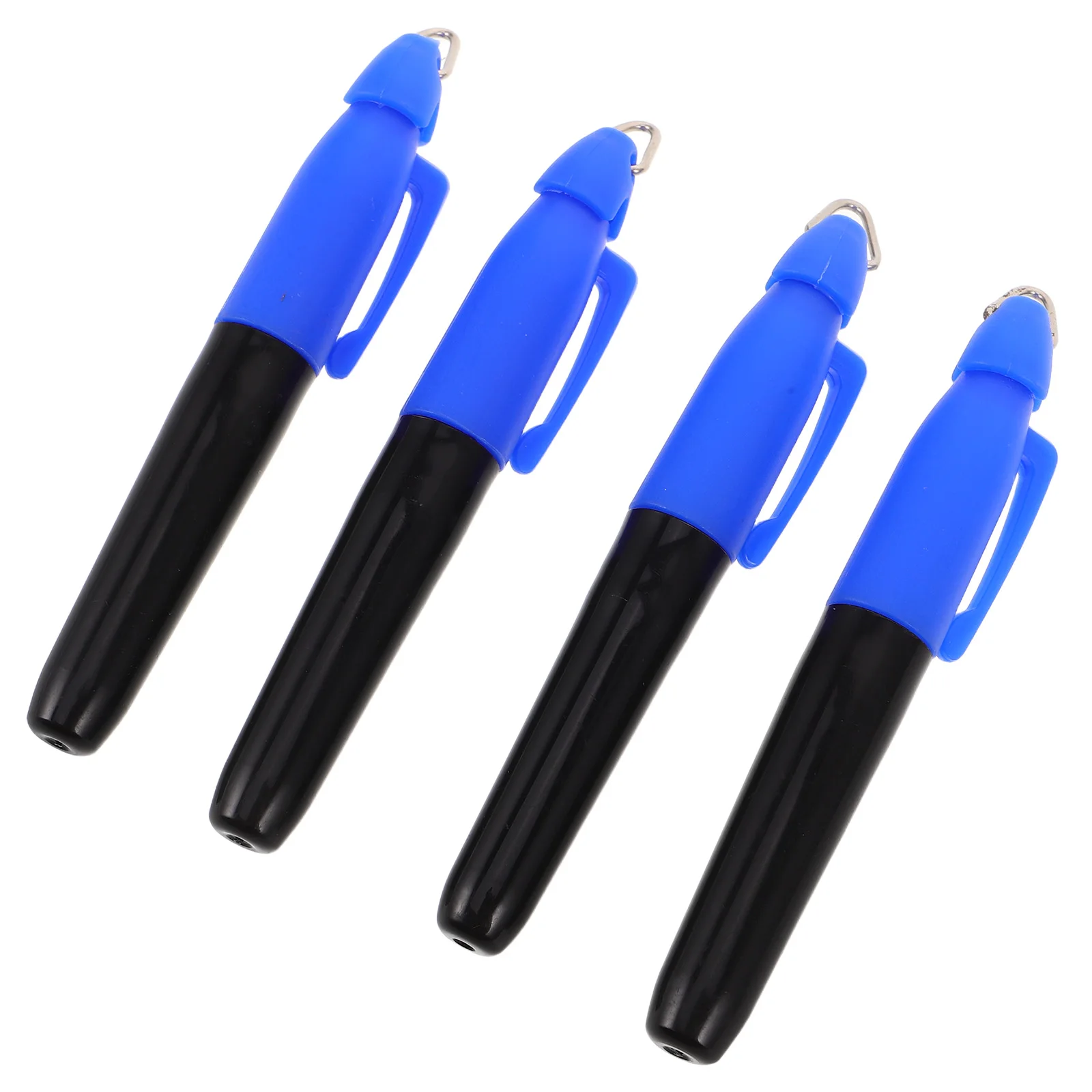 

4pcs Marker Ball Accessories Line Drawing Tools Durable Iron Hook Triangle Buckle Golf Training Equipment Sports Golf Ball Pens