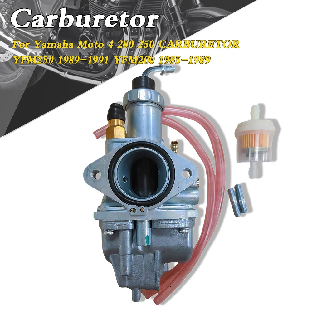 

Motorcycle Racing Carburetor Competition Moto Carb For Yamaha Moto 4 200 250 CARBURETOR YFM250 1989-1991 YFM200 1985-1989 MOTO-4
