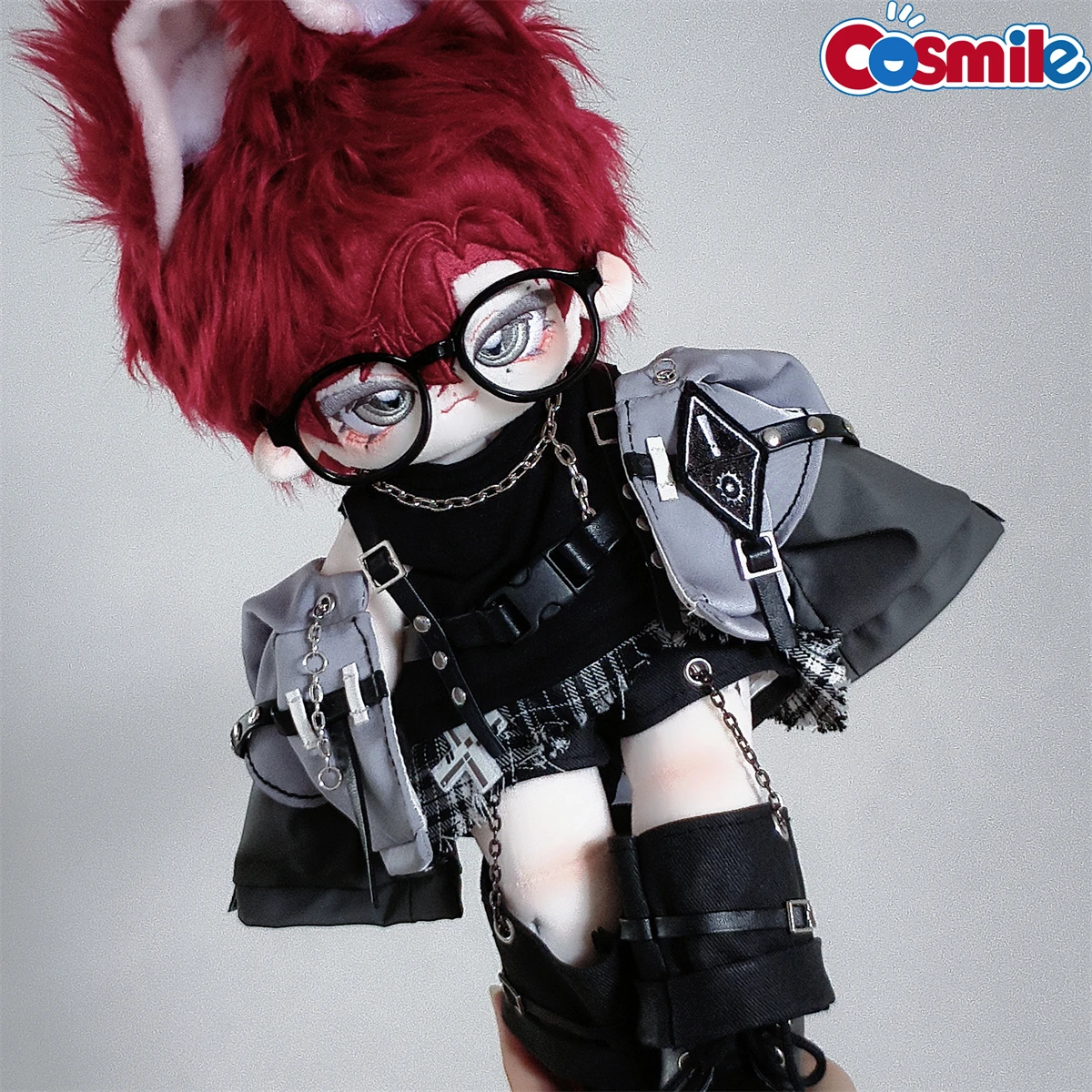 

20 см 30 см Кукольная одежда Ночной волк Крутые модные брюки Пальто Костюм без атрибутов Плюшевая кукла Одежда и аксессуары Аниме KidToy