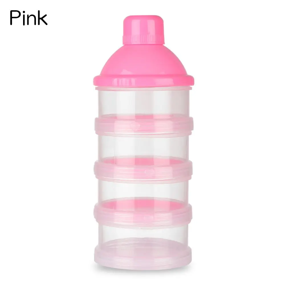 

Travel Feeding Infant milk powder container Formula dispenser baby milk bottle food storage box