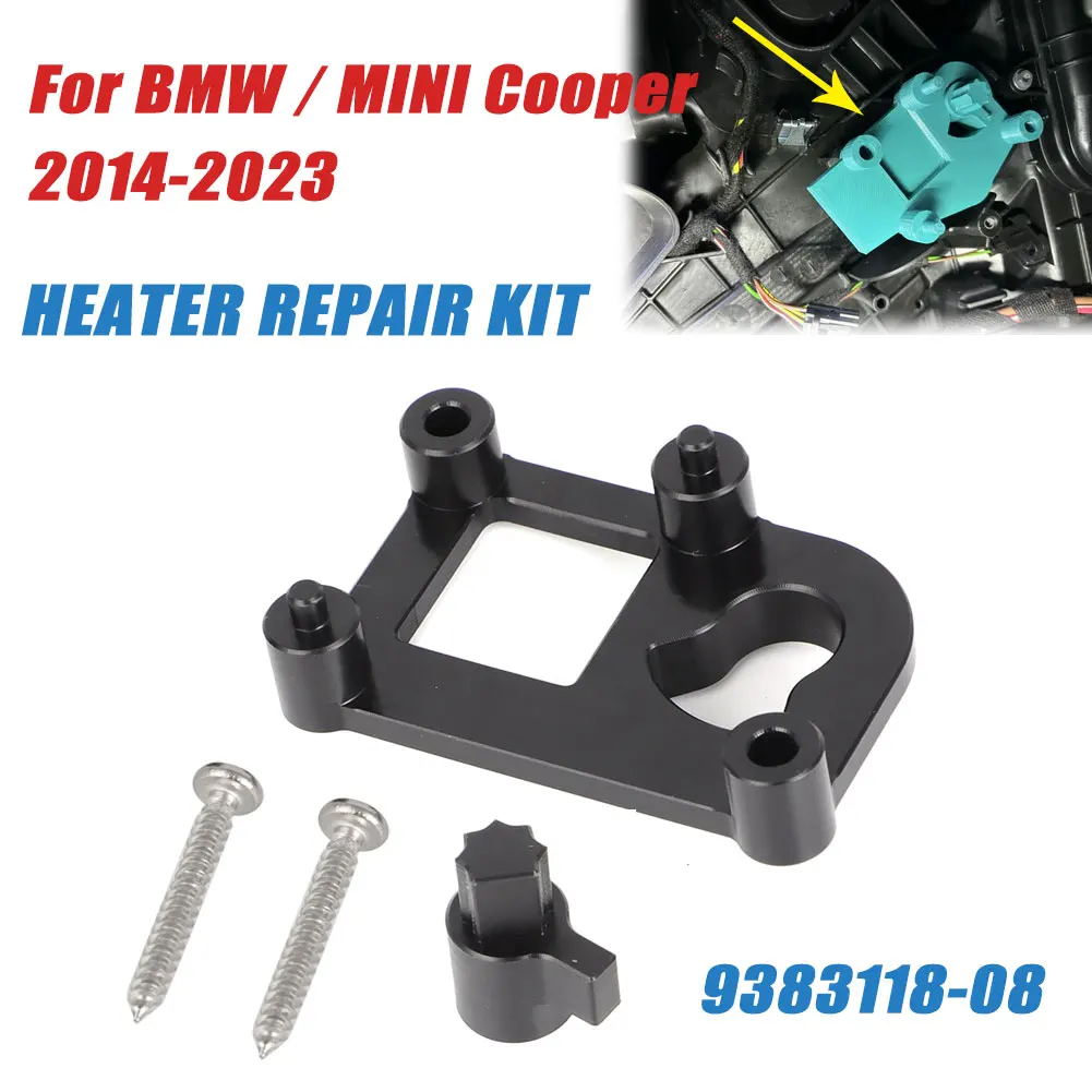 For BMW & MINI Cooper 2014-2023 Heater Repair Kit Error code 801189 or 801126 Black High Quality POM Material For unit 9383118