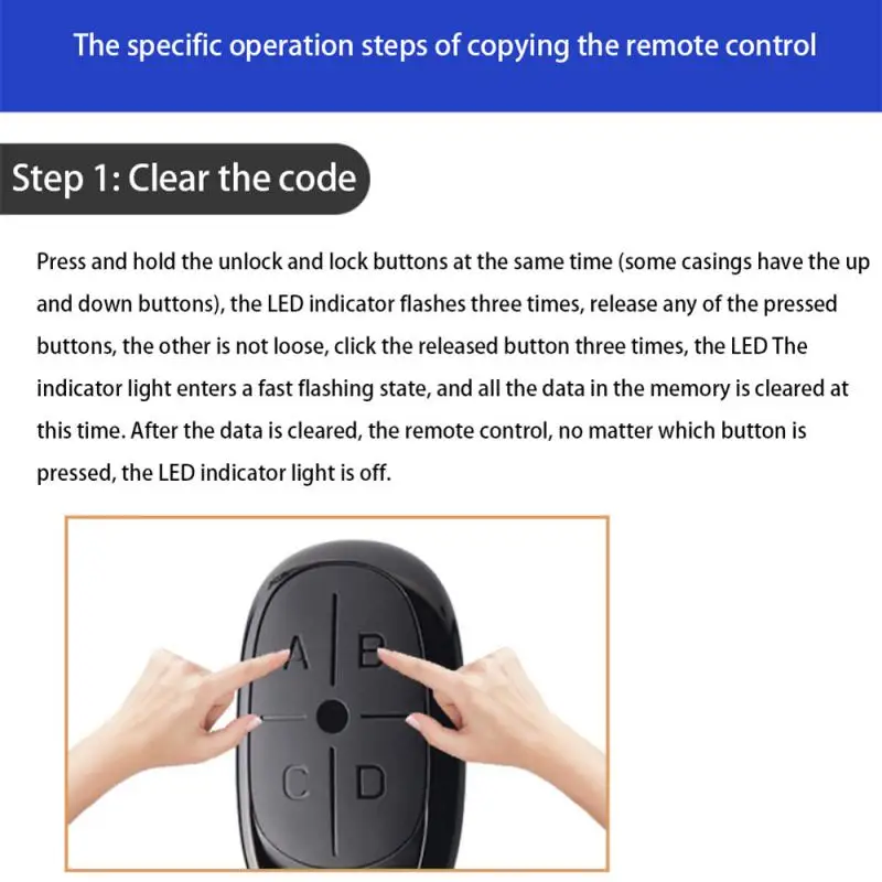 Remote Control Safety Wireless Simple Consumer Electronics Electric Portable Copy Delicate Car Door Intelligent Smart Product