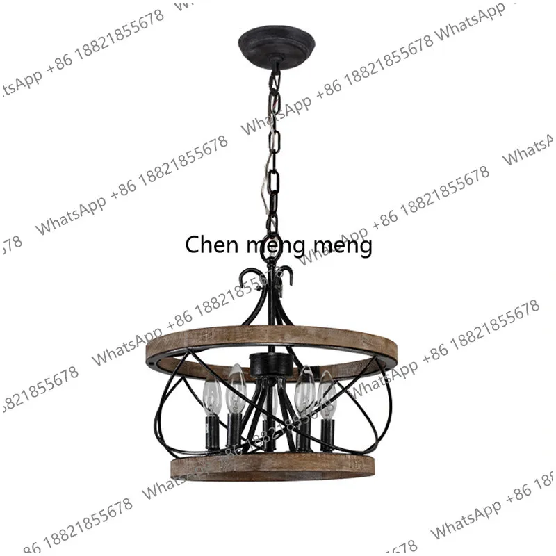 

American, Vintage, Chandelier Living Room Dining Room Bedroom Study Aisle Corridor Entrance Balcony Light