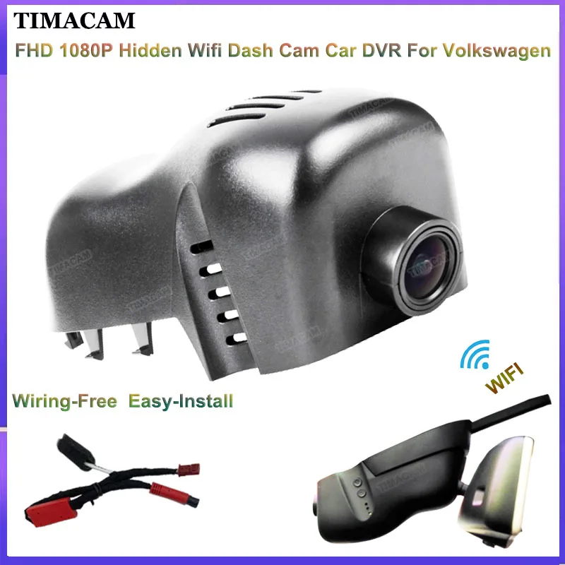 

Видеорегистратор TIMACAM для Volkswagen VW Touareg 2011, 2012, 2013, 2014, 2016, 2017, 2018, FHD, Wi-Fi