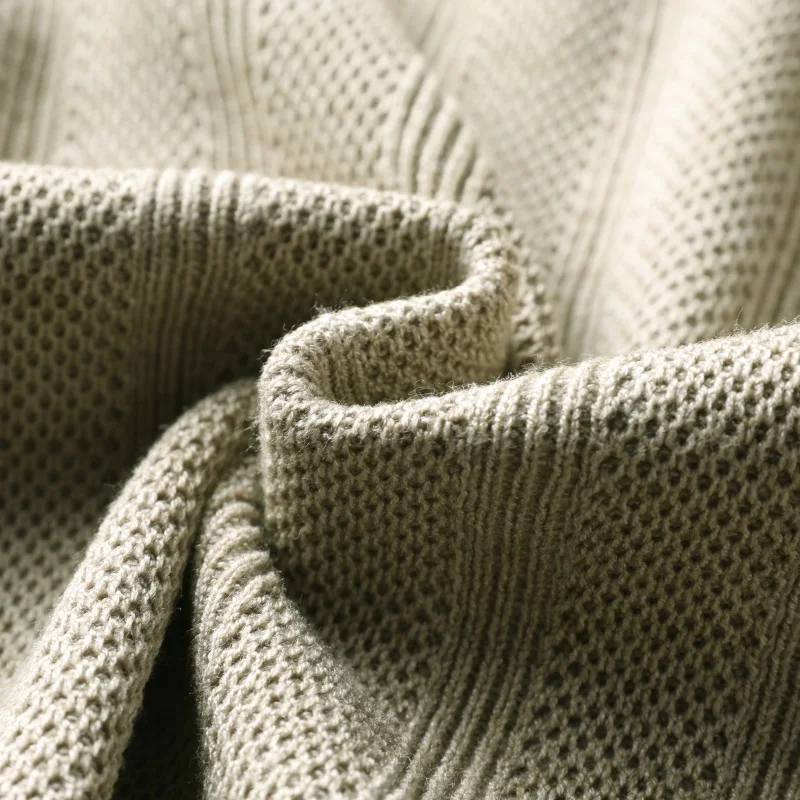 Men's New Autumn Winter Long Sleeves Knitting Cardigan Keep Warm Jacquard Exquisite Sweater Leisure Fashion Men's Clothing Tops