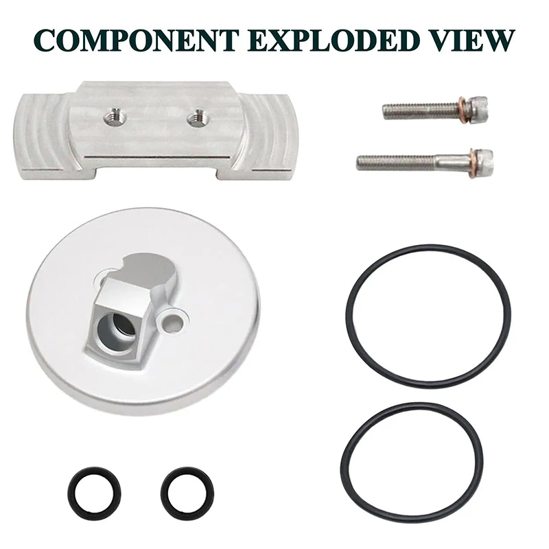 F4TZ-6753-A kit de reparo de substituição do adaptador da vareta F4TZ-6751-B para ford 7.3l powerstroke f250 f350 f450 f550 1994 1995-2003