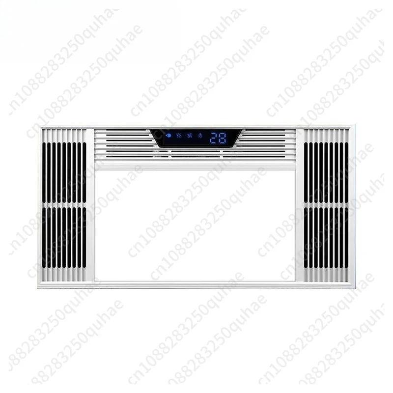 All-aluminum wind heating Yuba heating lamp integrated ceiling led five-in-one embedded all-in-one machine