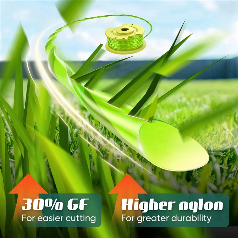 

B28C-Trimmer Rope Lawn Mower Accessories Suitable For Ryobi One+ Series Lawn Mower AC80RL3/AC14HCA Mowing Rope