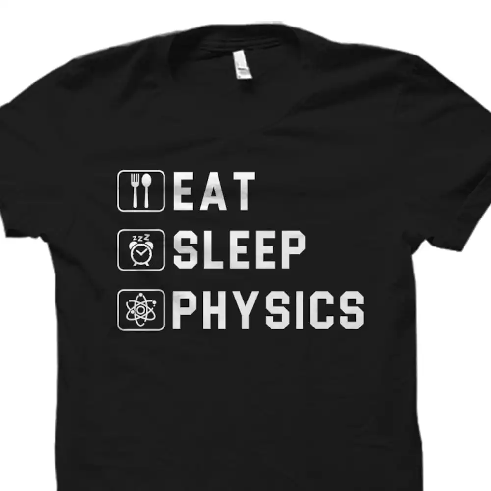 

Забавная физическая футболка Eat Sleep, физик, доктор Доктор Os2864