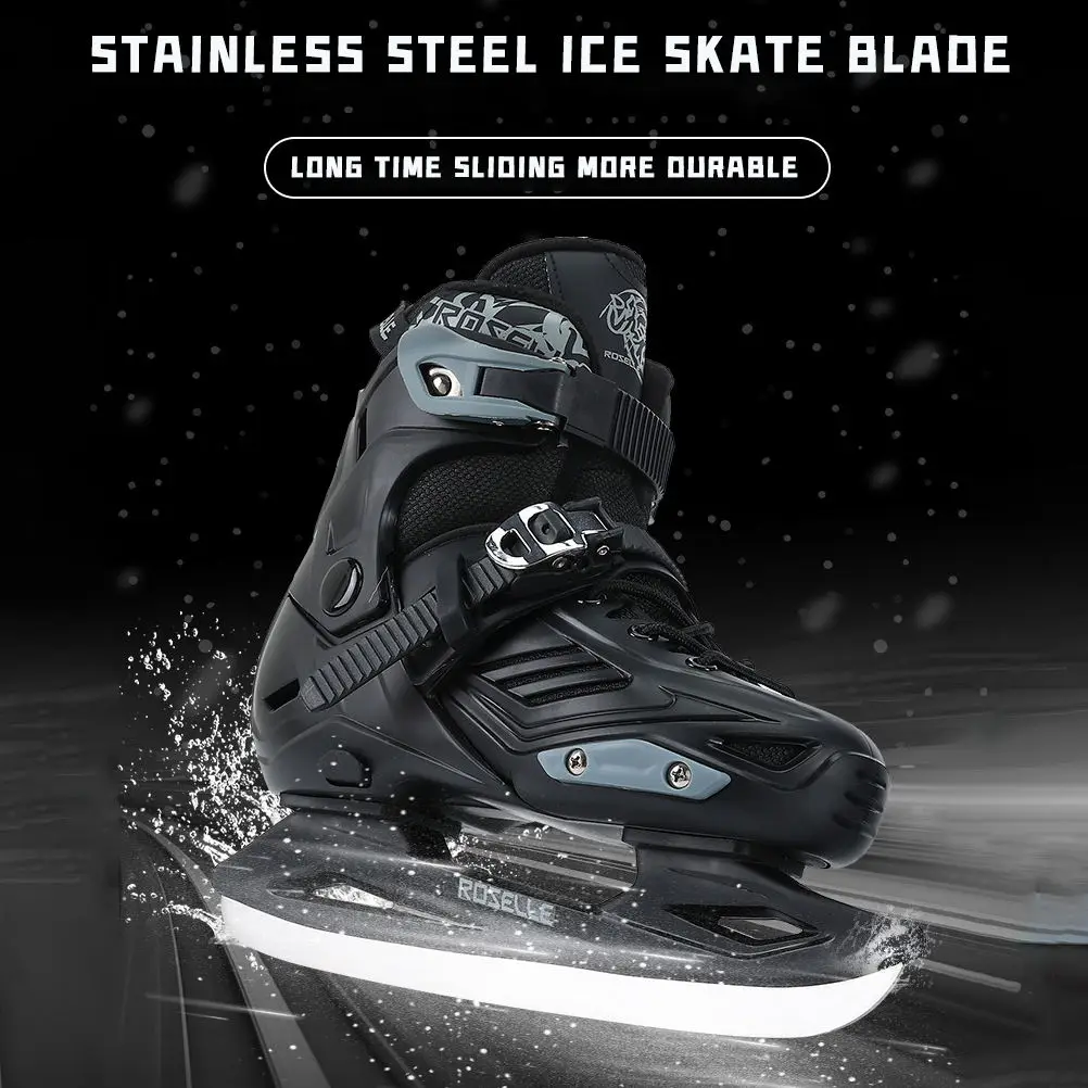 2027 Professional Figure Skates Beginners Warm Adjustable Ice Skating Men Women Children New Ice Class Breathable Memory