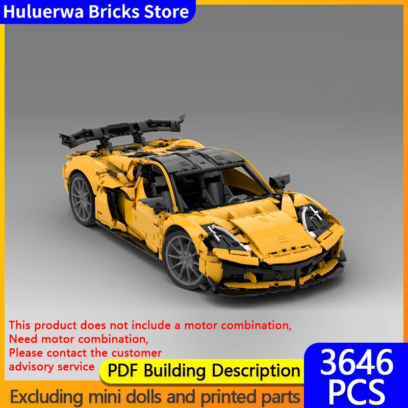 

Speed Racing Car Model MOC Building Bricks ZR1 Top Tier Sports Car Modular Technology Gifts Holiday Assemble Children Toys Suit