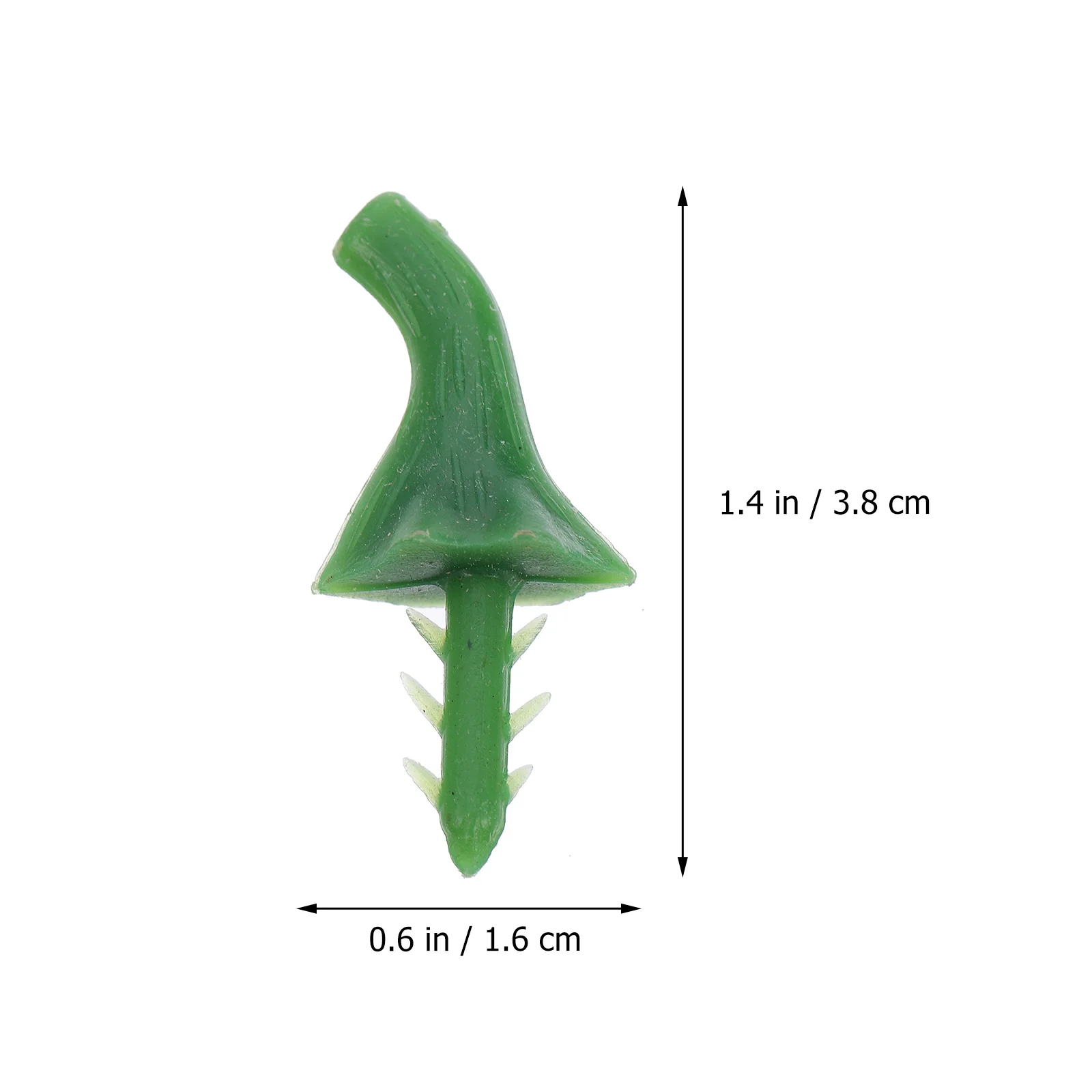 

100 Pcs Pumpkin H Durable Plastic Harvest Decor Fall DIY Foam Stalk Halloween Party Supplies Simulated Vegetable
