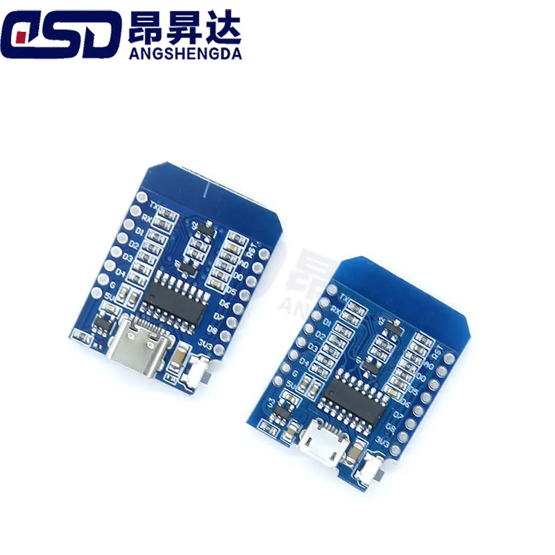 �y�Z�[�����zWemos D1 Mini TYPE-C/MICRO USB ESP8266 ESP-12F CH340G V2 WIFI�J���{�[�h D1 Mini NodeMCU Lua IOT�{�[�h 3.3V �s���t��