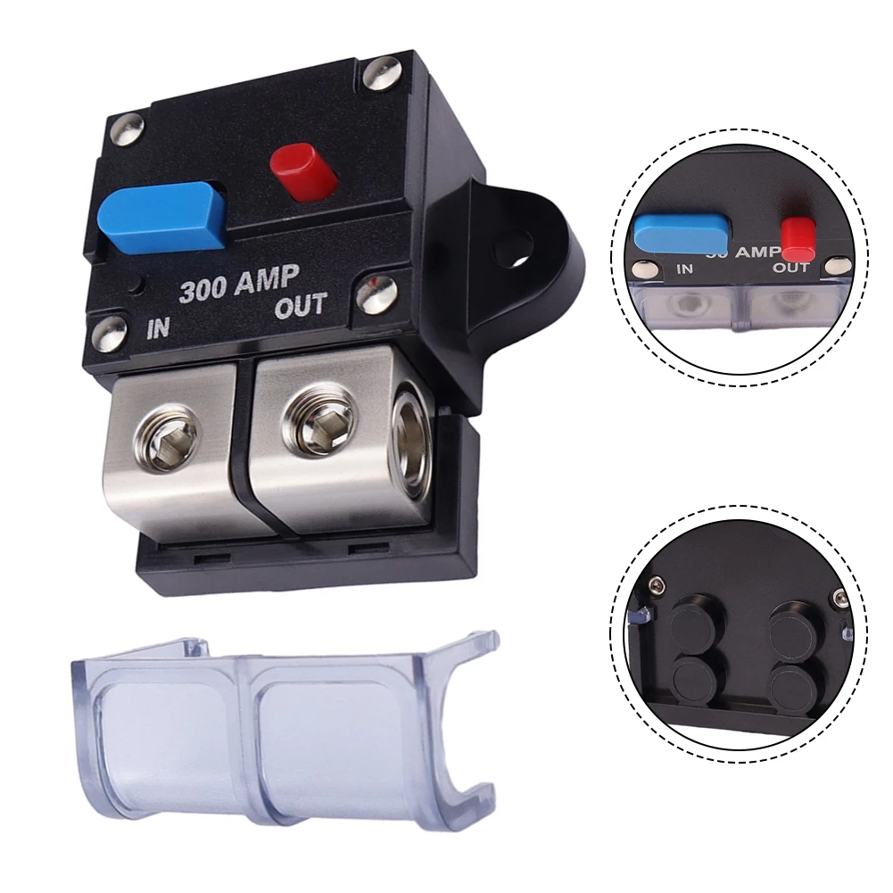 12V Circuit Breaker 300 Amp Circuit Breaker Easy Installation High-current Protection Outdoor Electrical Safety For Boats For RV
