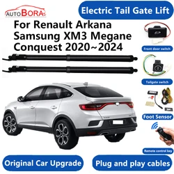 Car Electric Tail Gate Lift System Power Liftgate Kit Auto Automatic Tailgate Opener for Renault Arkana Samsung XM3 Megane