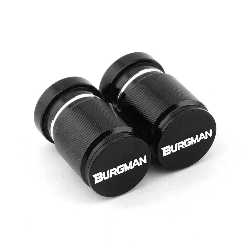 For Suzuki BURGMAN 650 400 125 200 250 AN650 AN400 AN125 AN200 Motorcycle CNC Wheel Tire Valve Air Port Stem Cover Cap Plug