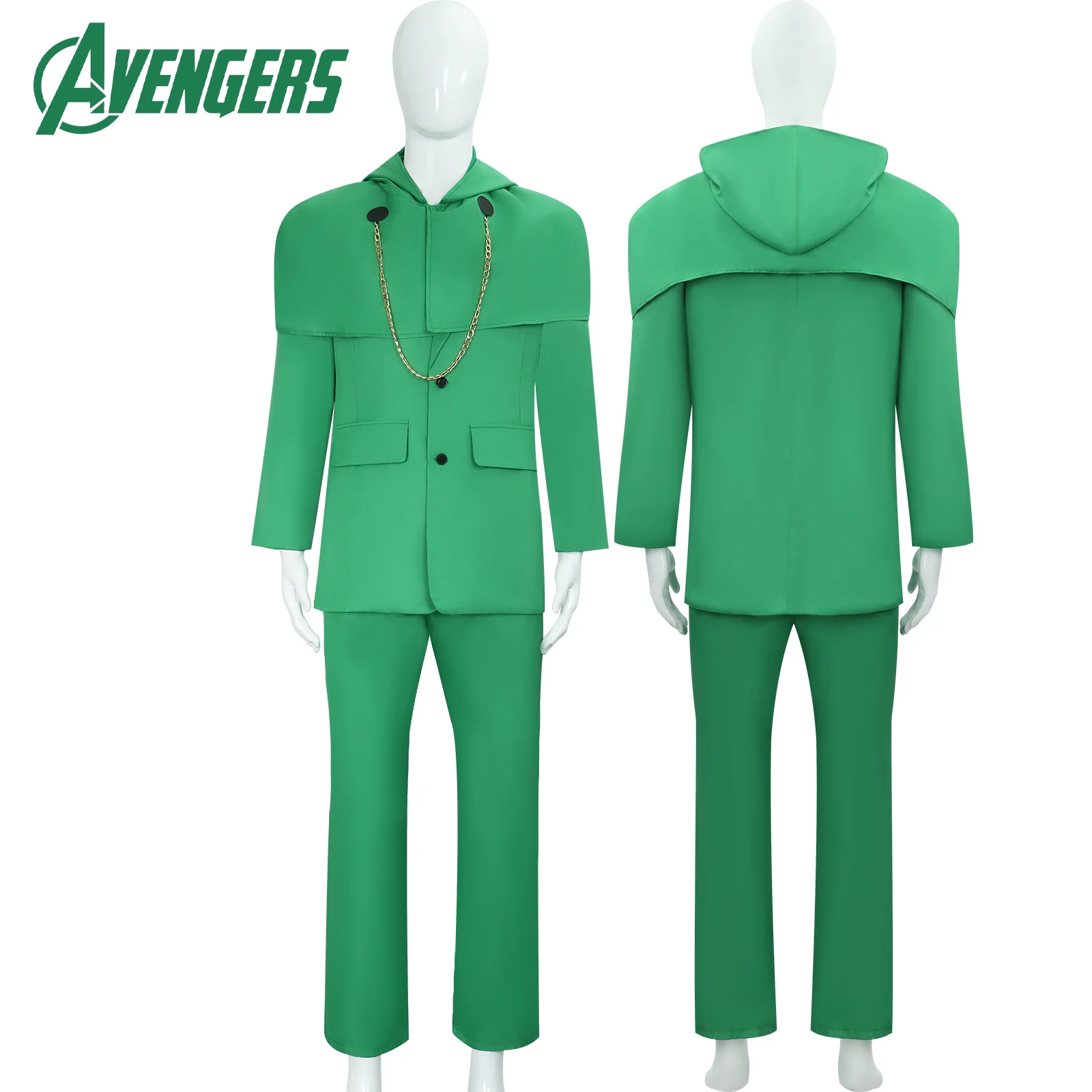 

Костюм Доктора Дума в зеленом цвете для косплея, костюм для косплея по фильму или реалистичной адаптации