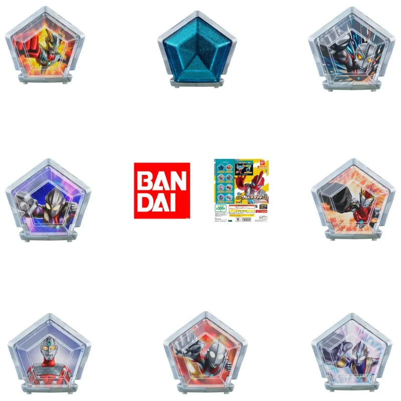 

BANDAI Gashapon GP Ultra Melo 01, капсульная игрушка-аксессуар Ultraman, детские игрушки, подарки на день рождения, коллекционные предметы