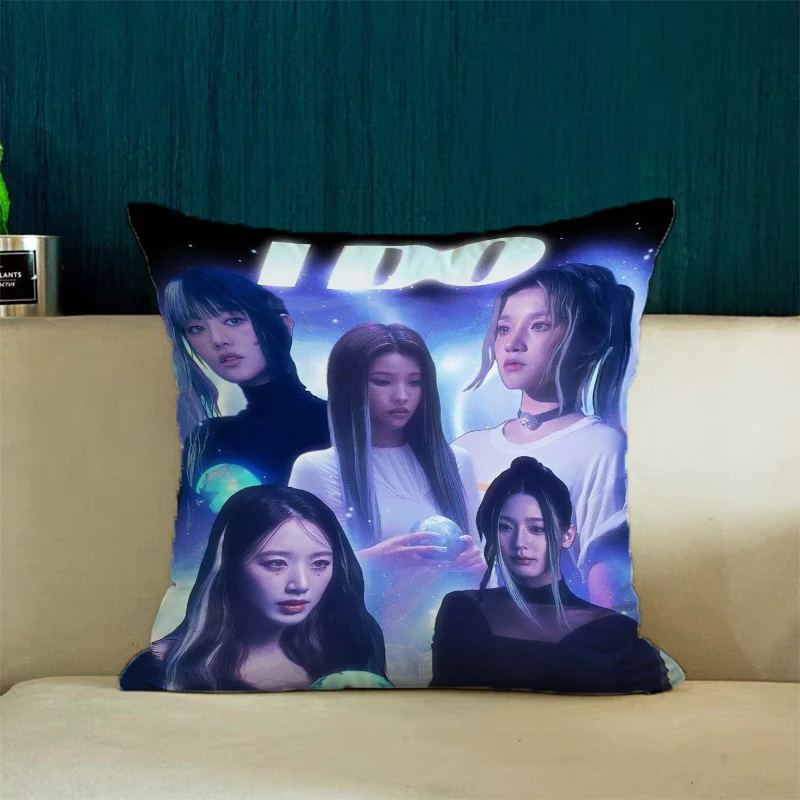 

(G)I-DLE Gidle Fan Gifts Bed Pillowcases Luxury Cushion Cover for Pillow Covers Decorative Luxury 45x45 Cushions Covers Cases