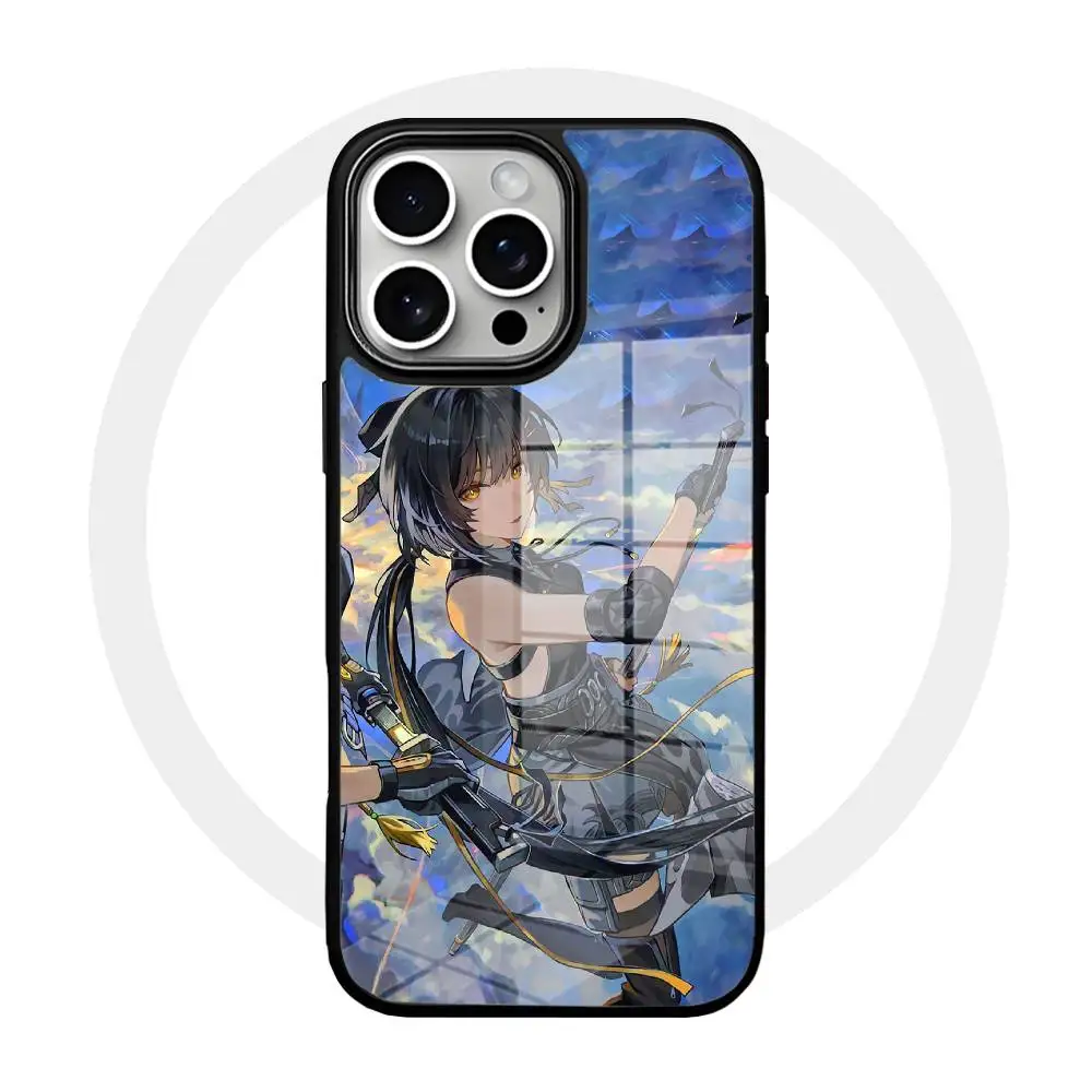 

Rover Phone Case Magnetic Glass Phone Case For Iphone 16 15 14 12 11 13 Pro Max Mini Puls Cover