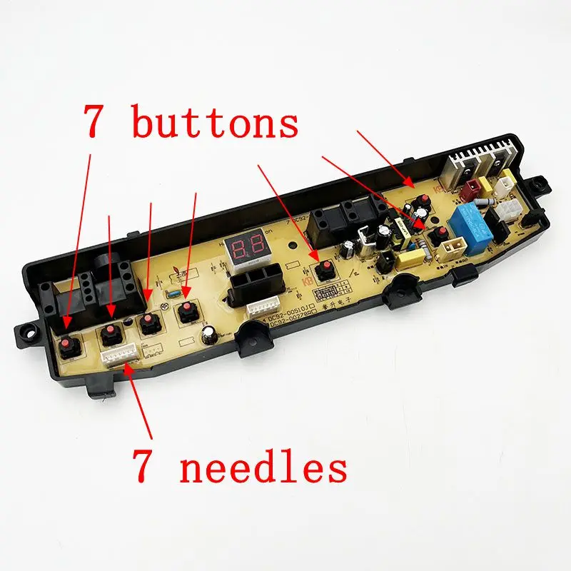 

For Samsung washing machine Computer board 7 needles WA88V95V3 DC92-00278 DC92-00297A parts