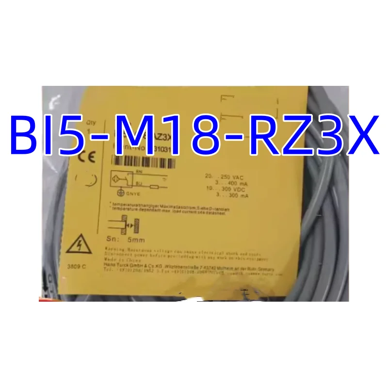 New Original Genuine Proximity Switches    BI5-Q08-VP6X	   BI5-M18-RZ3X	    BI5-EG18-Y1X/S100 7M