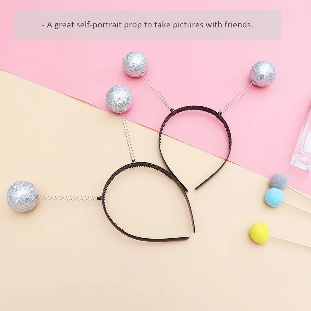 

5 шт. безопасных и прочных резинок для волос из пеноматериала, отличный реквизит для автопортретов и фотографий с друзьями, модная повязка на голову