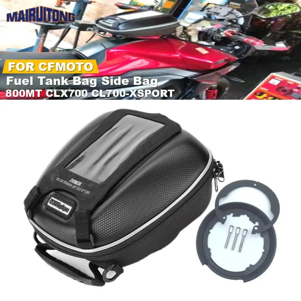 

800MT Fuel Tank Bag Luggage Bag For CFMOTO 800MT CL700-XSPORT Fuel Tank Lock Motorcycle Waterproof Fuel Tank Kit Navigation Kit