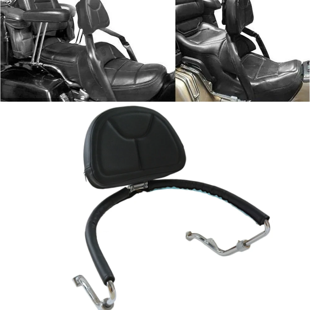 Goldwing GL 1800 Motorrad-Fahrer-Rückenlehne Sissy Bar mit Pad für Honda Gold Wing GL1800 2001–2011 2012 2013 2014 2015 2016 2017