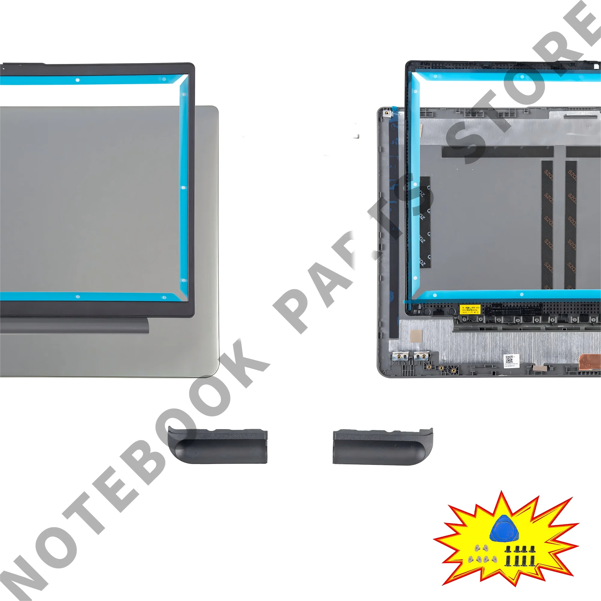 REpair Parts For Ideapad 3 15ADA6 15ALC6 15ITL6 2021 HS560 3-15ABA7 3-15IAU7 2022 JS578 Bezel Back cover hinge cover  Repair
