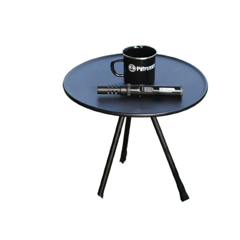 

Outdoor Exquisite Camping Lightweight and Adjustable Tripod Round Table Table, Tea Table Bar, Lamp Stand, Small Round Table