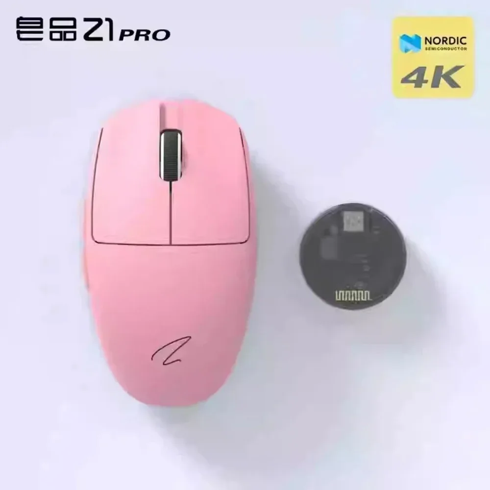 Mouse Gamer Sem Fio Zaopin Z1 Pro MAX PAW3950 Leve Ergonômico Tri-Mode Bluetooth Recarregável Acessórios para Jogos 8K