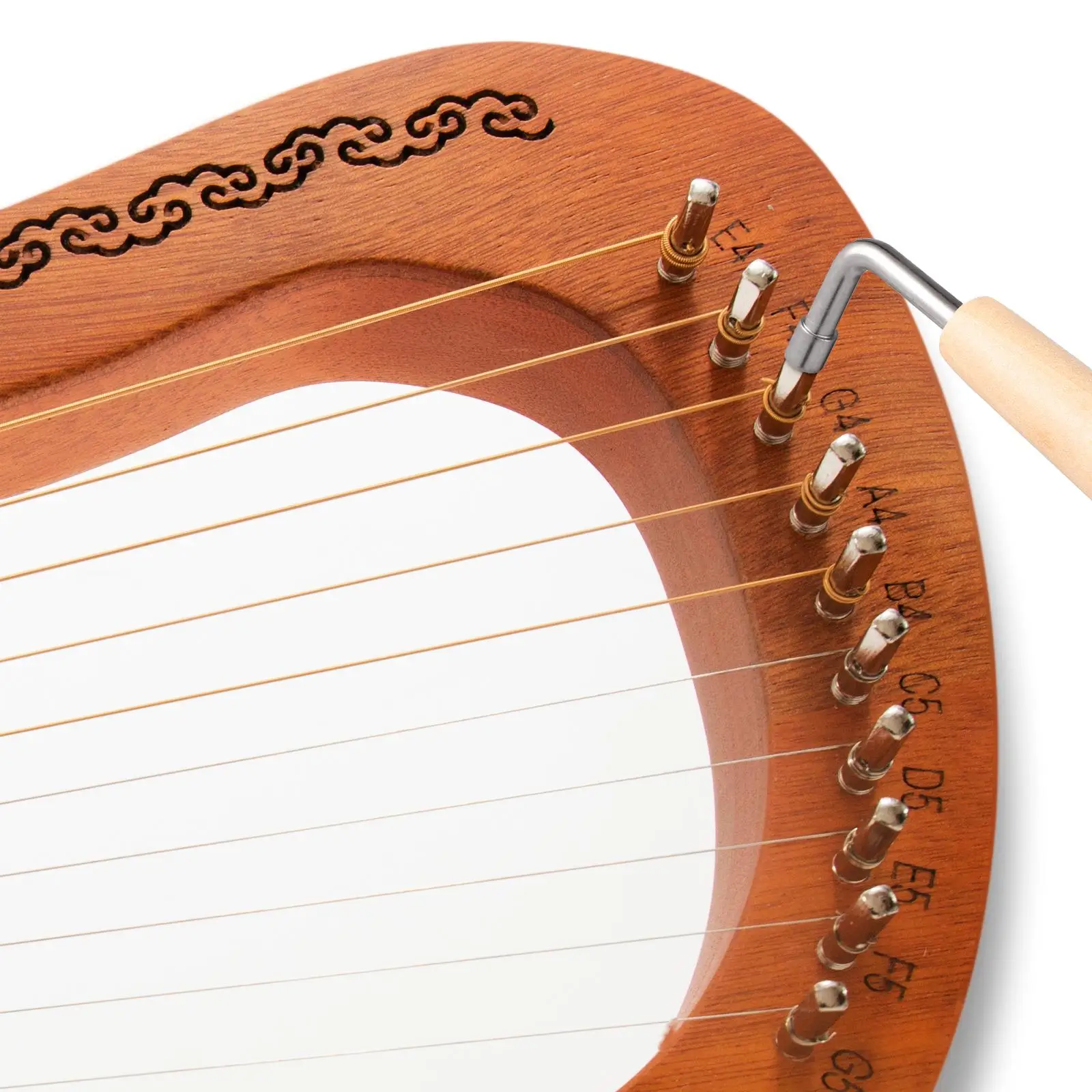

Wrench Chic Lyre Tuning Tool Tone Wooden Autoharps Accessory Metal Primary School Adjustment