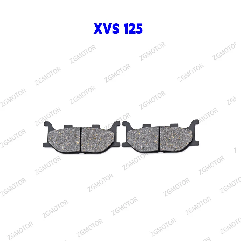 Front Brake Pads For YAMAHA XVS 125 H Drag Star 2000 2001 2002 2003 2004 XVS125
