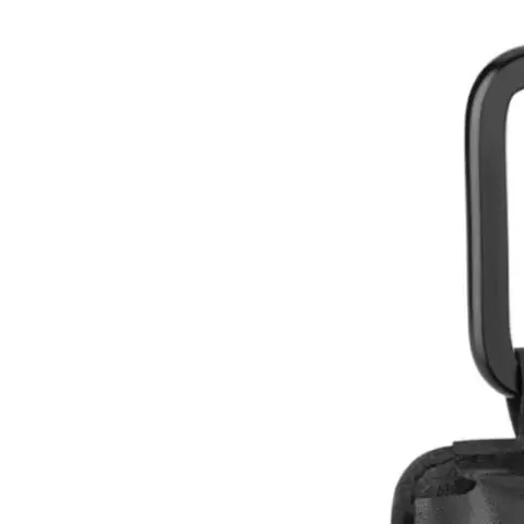 PU Leather Garage Door Remote Holder with Removable Carabiner Dust Resistant Transparent Window for Quick Operation