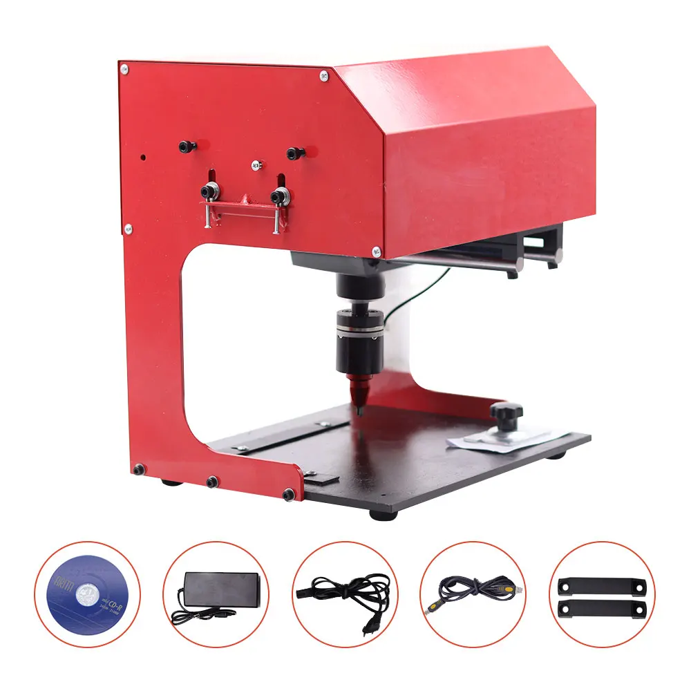 Portable Marking Machine For VIN Code200 *130/Pneumatic/Electric Metal Dot Peen Marking Machine Plotter Printer Coding Machine