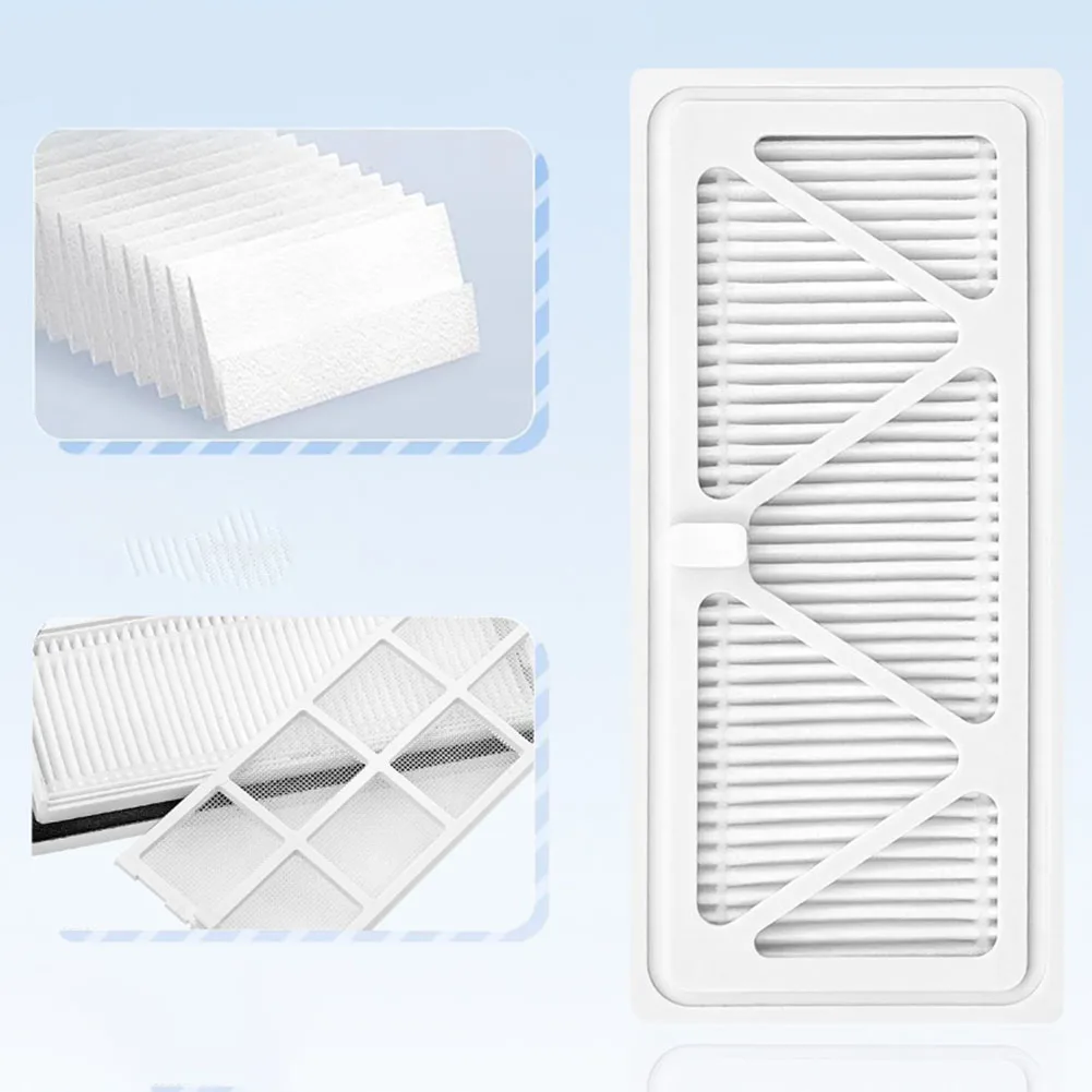 Main Side Brush Filter Mop Cloth Kit For DJI For ROMO S For ROMO A For ROMO P Vacuum Cleaner Household Cleaning Tools Parts