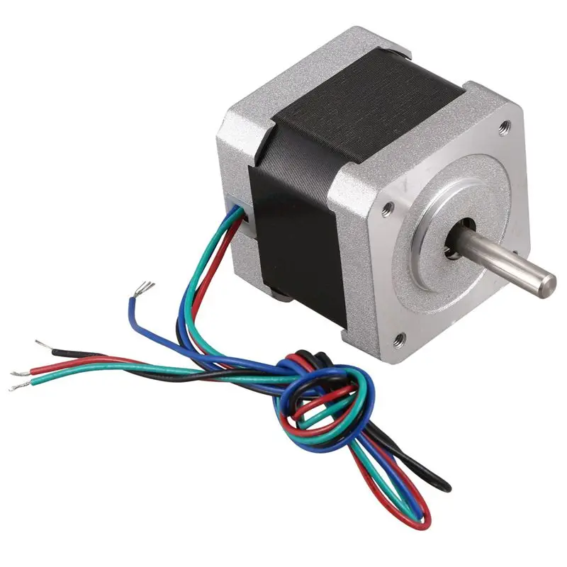 

Гибридный шаговый двигатель BHTS-2X NEMA 17 42, 0.9 градуса, 40 мм, 1.68 А, 2-фазный, для ЧПУ-станков