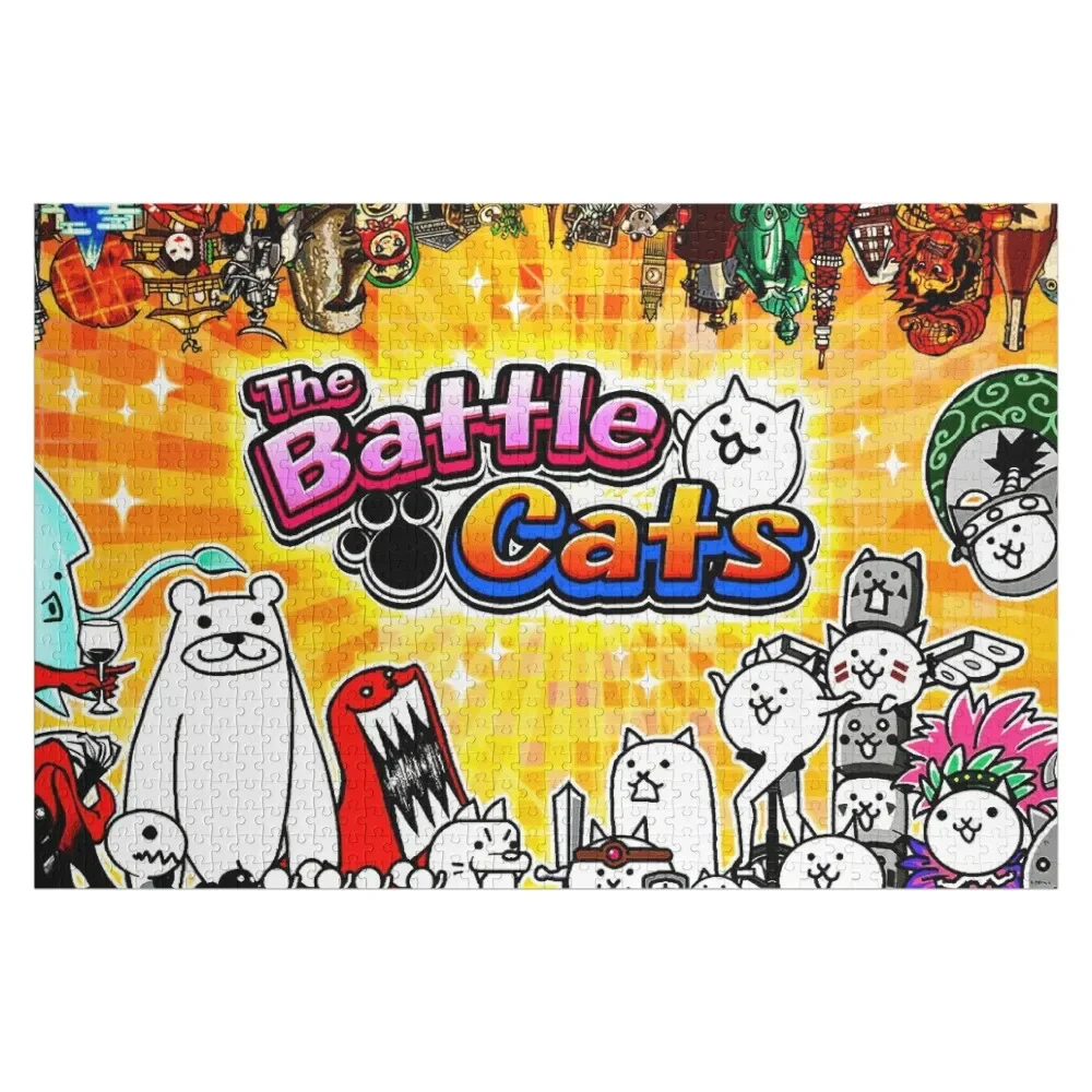 

Battle Cats Jigsaw Puzzle Personalized Toys Custom Kids Toy For Children Puzzle