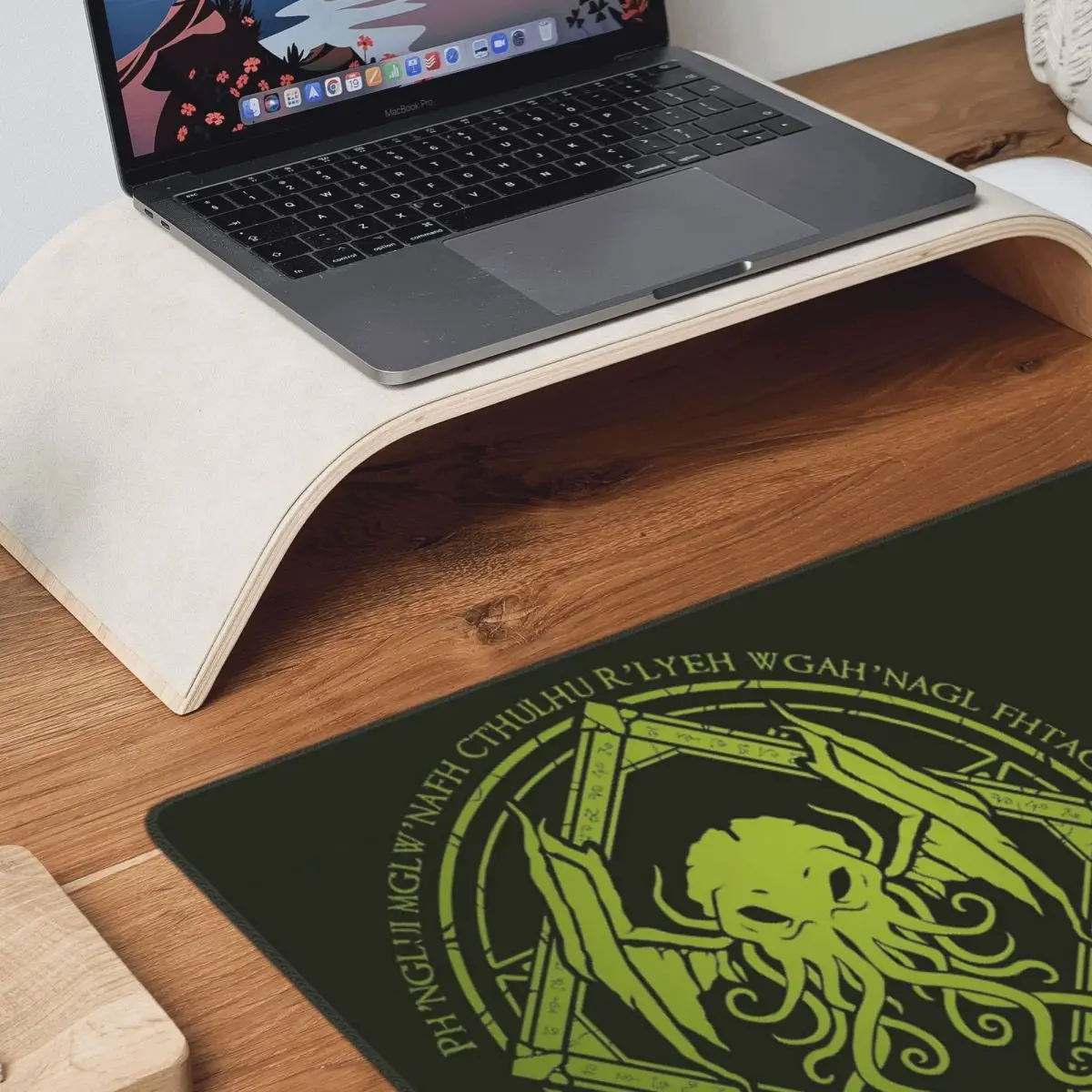 Cthulhu - Lovecraft - Chant Design Large Mouse Pad Computer Keyboard Mouse Mat Gamer PC Laptop Desk Mat Accessories Table Mats