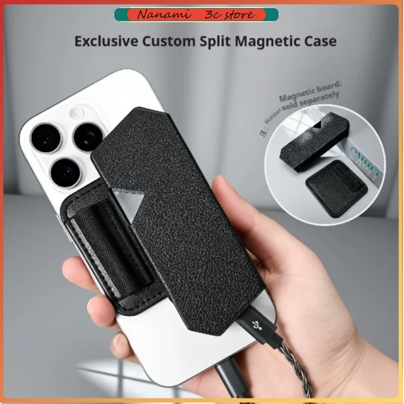 Estuche de Cuero Exclusivo xDuoo Link3, Amplificador de Auriculares DAC de Alta Fidelidad, Estuche de Cuero Exclusivo para Audiófilos