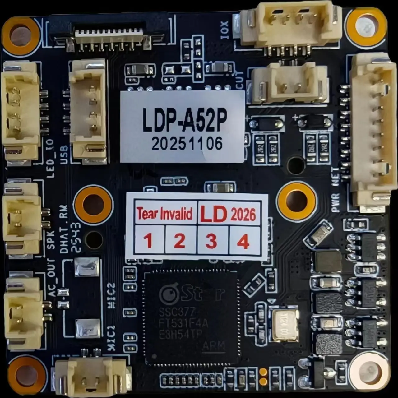 

ANJ 5MP AI Dual-light Module LDP-A52P, Intelligent Human Shape Detection, Full-color HD Security Core