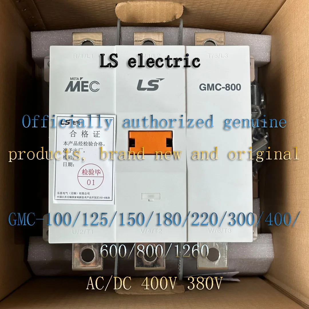 

LS Low voltage power AC/DC400V 380V 2A2B Contactor GMC-100/125/150/180/220/300/400/600/800/1260