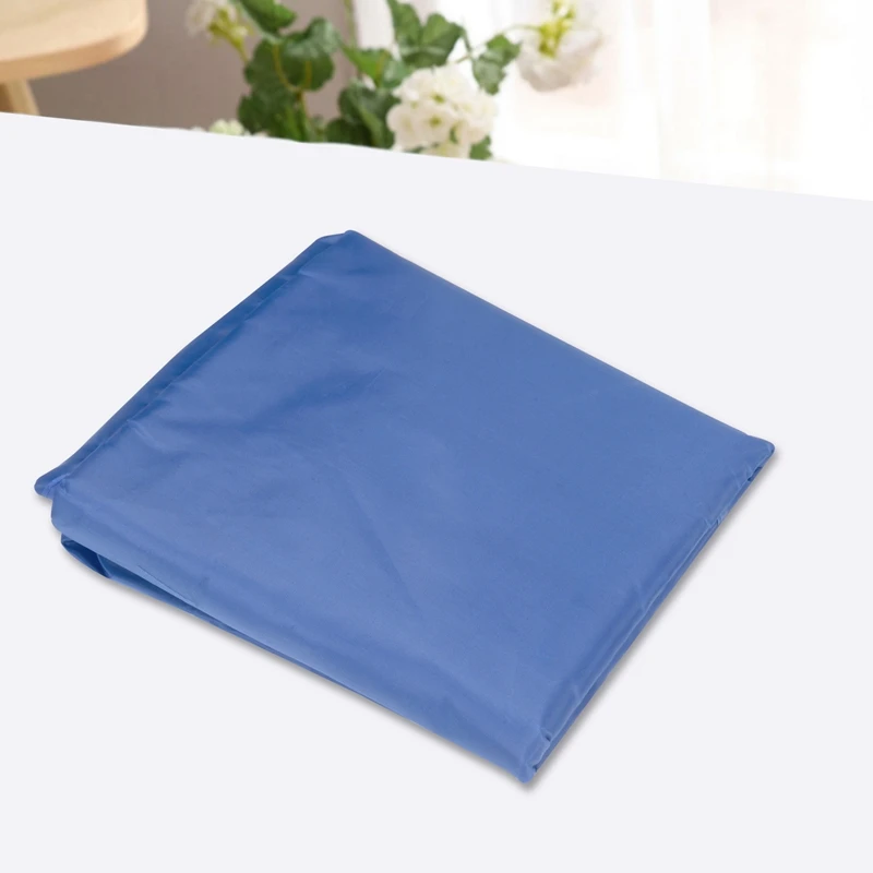 2X2M Canopy Top Cover Replacement Four-Corner Tent Cloth Foldable Rainproof Patio Pavilion Replacement Blue-A50M
