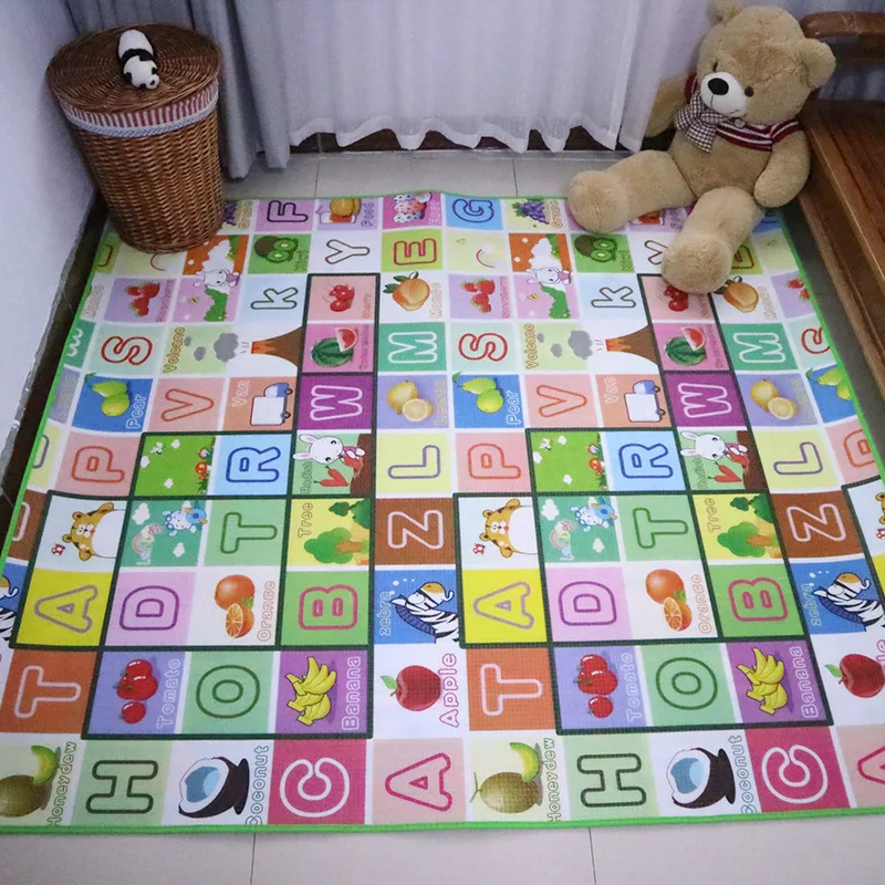 120*90 cm Baby Speelkleed EPE Activiteit Gym Kids Kruipmatten Tapijt Baby Spel Tapijt voor Kinderen Tapijt vloer Pasgeborenen Eva Foam Speelgoed