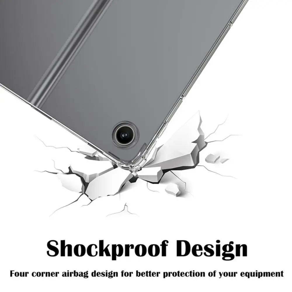 New 11/11.5 Inch Tablet Case Ultrathin TPU Protective Cover Clear Back Soft Protective Shell for Lenovo Tab Plus TB351FU