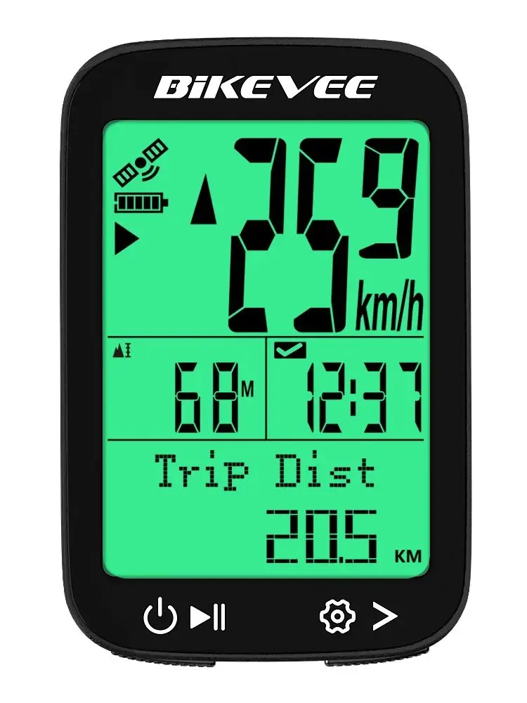 AliExpress Bikevee GPS Cycling Computer MPH KM/H Waterproof Wireless Bike Computer Speedometer Odometer with Backlight Bicycle Accessories